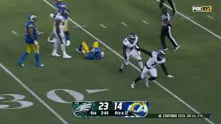 Hasson Reddick's Dominant Sack on Matthew Stafford | Eagles Defensive Highlight #FlyEaglesFly