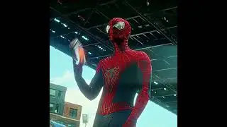 Spider  Man has cool 😀 reaction. #mixtape#spiderman