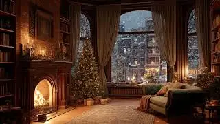 Soft Piano by the Fireplace for Deep Relaxation and Peaceful Sleep 🔥🎹😴