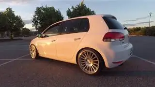Lowering Springs On a Golf MK6 - H&R Springs