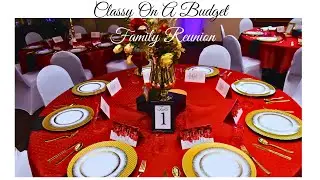 Classy On A Budget Family Reunion Events Set-ups