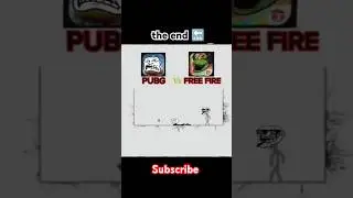 👀 Pubg vs Free fire 🔥🚒 #shots #trending #viralshort #foryou #editing #trollface #fnok #gtk111 #4flag