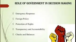 Role of Government in decision making #politics #politicalscience #political #nilimaguptaa