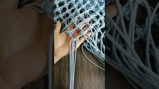 Macrame #shorts switch square knot