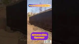 ASTRAL True Build PU | Retaining Wall Bituminous PU Coating #shorts #shortvideo #trending #viral