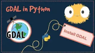 Install GDAL library in python by conda in windows