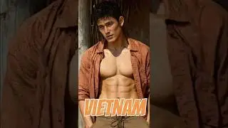 Countries as Handsome Guys pt60: The Vietnamese Men #shorts #handsome #handsomemen #men #male #guys