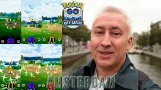 НЕВЕРОЯТНЫЕ БЛЕСТЯЩИЕ @ Pok&eacute;mon GO City Safari Amsterdam | Я всё получил?