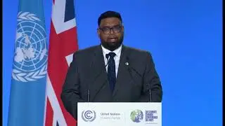 President Irfaan Ali's address to the UN Climate Change Conference of the Parties(COP 26) Nov 2 2021