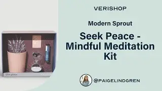 Modern Sprout Seek Peace - Mindful Meditation Kit Review