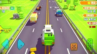 Blocky Highway Traffic Racing Android-ios Gameplay Android Games ASL Android Games