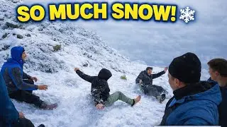 Heavy Snowfall in the Mountains ❄️ | Winter Vlog in Mariabad 
