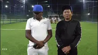 Kenya Nairobi most popular FIFA standard artificial grass football field4pitchs#artificialturf#gym