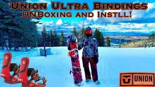 Union Ultras Bindings! Unboxing and Install of my New Bindings! #unionbindings