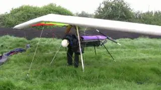 Powered Hang Gliding at Burscough, Lancashire in 2008, Hang Gliding