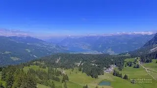 4K Glaubenbielen Obwalden SWITZERLAND アルプス山脈 aerialview