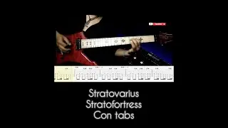 Stratovarius Stratofortress Guitar Cover W/Tabs