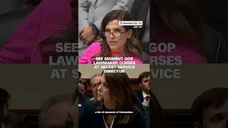See moment GOP lawmaker curses at Secret Service director