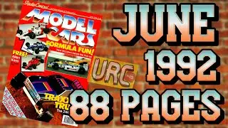 Radio Control Model Cars Magazine step by step, Page by Page...! 1992 June RC magazine