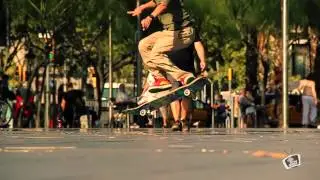 Brizen Trick with Pedro Leslie - BS 360 Ollie