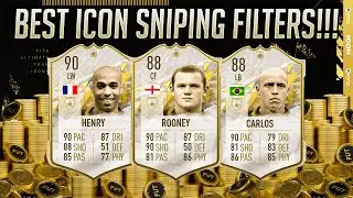 HOW TO TRADE WITH ICONS IN FIFA!!! BEST ICON FILTERS FOR FIFA 22 ULTIMATE TEAM