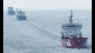 DETROIT RIVER ICE AND LAKE ERIE WINTER CONDITIONS THEN AND NOW by WINDSOR AERIAL DRONE PHOTOGRAPHY
