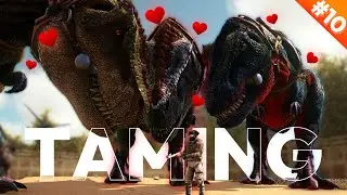 Les premiers T-REX de notre ARM&Eacute;E ! ARK scorched earth #arkscorchedearth #arkfr #ark #arktaming