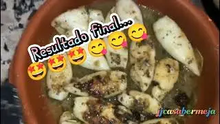 La receta de las 13:00 😋 Calamares a la plancha.