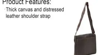 David King & Co Large Distressed Leather Laptop Messenger Bag Review