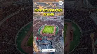 120,000 Fans for Tractor vs Esteghlal &ndash; INSANE Atmosphere in Iran! #football #short