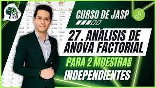 ANOVA DE DOS FACTORES O VÍAS (EXPLICACION, SUPUESTOS) + TUTORIAL en JASP