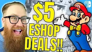 СУПЕРДЕШЕВАЯ РАСПРОДАЖА В ESHOP НА ЭТОЙ НЕДЕЛЕ &mdash; МЕНЕЕ 5 ДОЛЛАРОВ! Скидки на Nintendo Switch в eShop за апрель 2022 года!