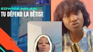 🚨🚨EDWIGE MILAN RECADRE LOURDEMENT AYA ROBERT.