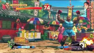 SSF4 AE ice0age r (Balrog) VS. jyobin (Ryu) Rank