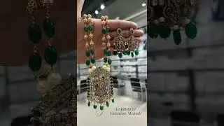 Victorian mehandi raniharam//order9618192327#victorianjewelry #raniharam#jewellerydesign#jewellery
