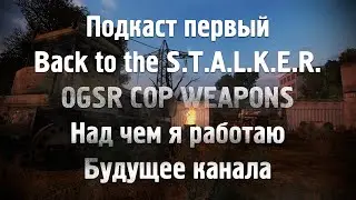 [Подкаст]: О Back to the S.T.A.L.K.E.R., OGSR CoP Weapons и канале