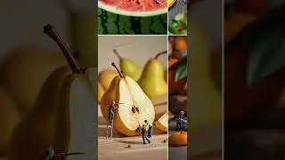Fruit cleaners #generativeAI #fantasy #imagination