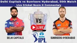 🔴IPL 2022 Live Match - DC vs SRH | Delhi Capitals vs Sunrisers Hyderabad | Live Cricket 19 Gameplay