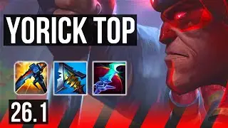 YORICK vs MALPHITE (TOP) | 38K damage | EUW Diamond | 26.1