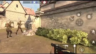 Shooter Gameplay/ ⁴K /WORLD WAR HEROES WW2 PvP FPS 3V3 on Android
