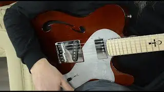 Shank Instruments - Luthiery Telecaster Thinline style demo - Luthier Emanuele D'Alò