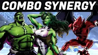 TEAM SHE-HULK/HULK/FIREBRAND COMBOS! (UMVC3)