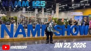 🤘 ROBB ZIPP AT NAMM SHOW 01-22-2026