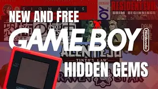 6 FREE Modern Retro Gameboy Hidden Gems (Dawn Will Come, Signalis, Pocket of Horror AND MORE)
