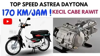 MESIN DAYTONA ANIMA TOP SPEED 170 KM/JAM