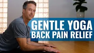 10 Min Gentle Yoga for Back Pain Relief l Ease Tension and Relax Your Back