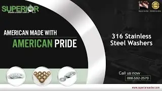 316 Stainless Steel Washers From Superior Washer & Gasket Corp.