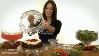 Godinger Dublin Crystal 4-In-1 Footed Cake Plate with Dome Cover at Bed Bath & Beyond