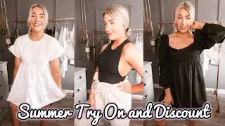 HUGE BOOHOO HAUL & TRY ON | DISCOUNT CODE | AUGUST SUMMER 2020 | ellie polly