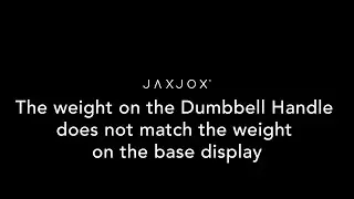7. Dumbbell Connect: Device and Base Weight Do Not Match